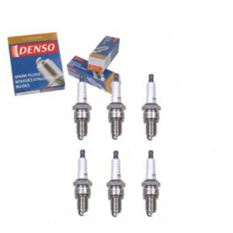 6 pc DENSO Standard U-Groove 3021 W16EPR-U Spark Plugs