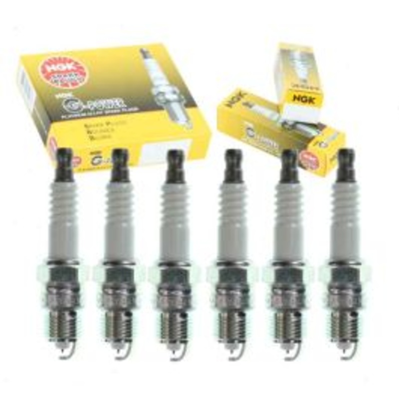 6 pc NGK G-Power Spark Plugs for 1985-1995 GMC Safari 4.3L V6