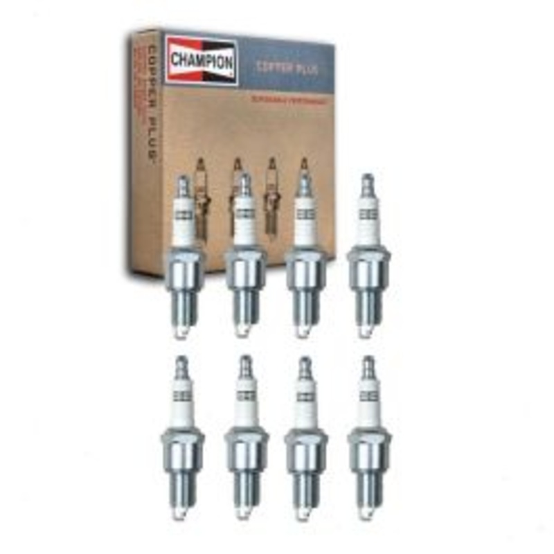 8 pc Champion Copper Plus Spark Plugs for 1970-1971 Chevrolet Chevelle 6.6L 7.4L V8