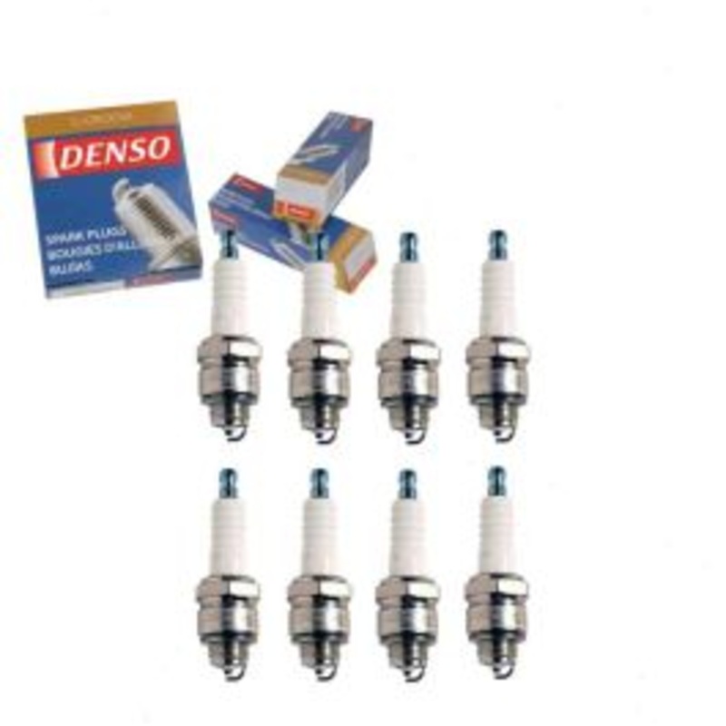 8 pc DENSO Standard U-Groove Spark Plugs for 1968 GMC C25 C2500 Suburban 5.0L V8