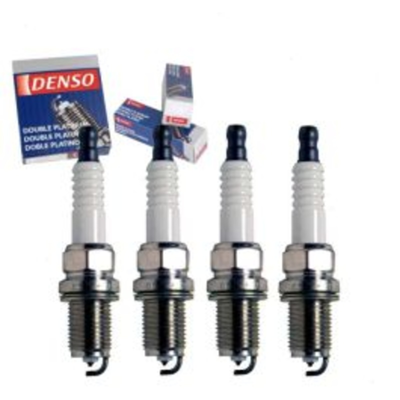 4 pc DENSO Double Platinum Spark Plugs for 2006-2011 Kia Rio5 1.6L L4