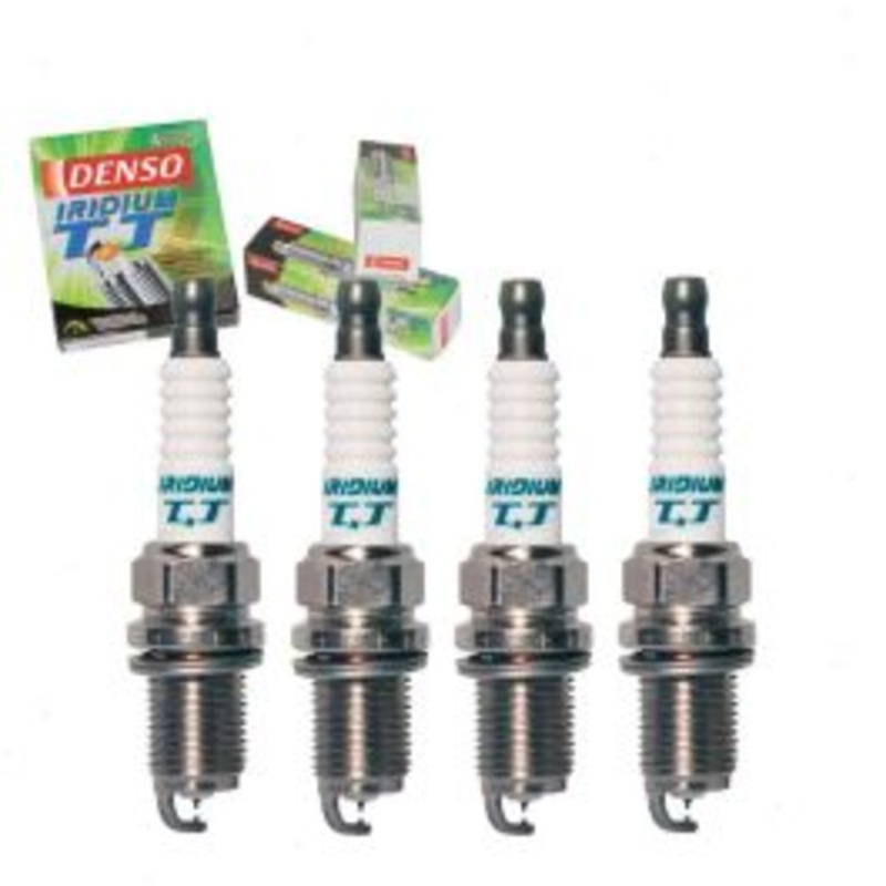 4 pc DENSO Iridium TT Spark Plugs for 1993-1997 Ford Probe 2.0L L4
