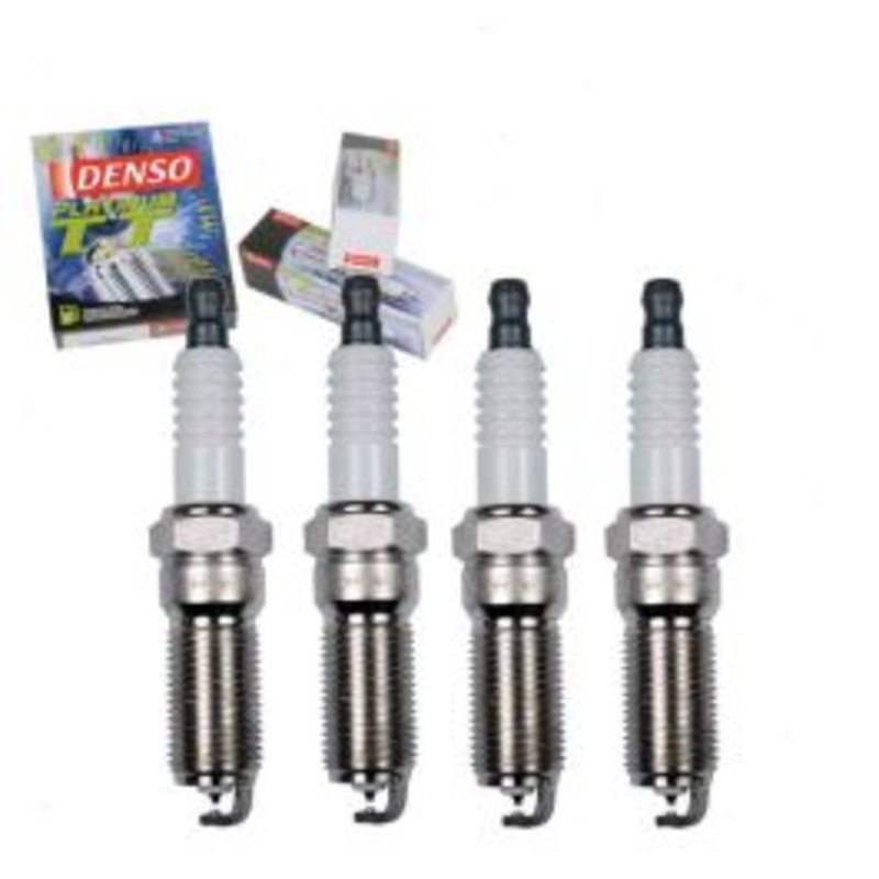 4 pc DENSO Platinum TT Spark Plugs for 2007-2008 Isuzu i-290 2.9L L4