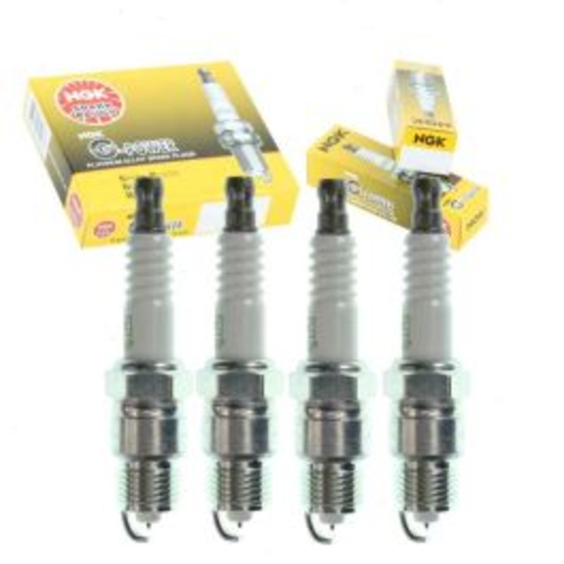 4 pc NGK G-Power Spark Plugs for 1979-1980 Oldsmobile Starfire 2.5L L4