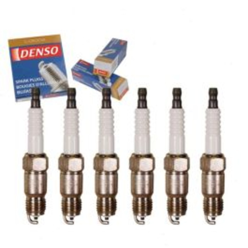 6 pc DENSO Standard U-Groove Spark Plugs for 1985-1995 GMC Safari 4.3L V6