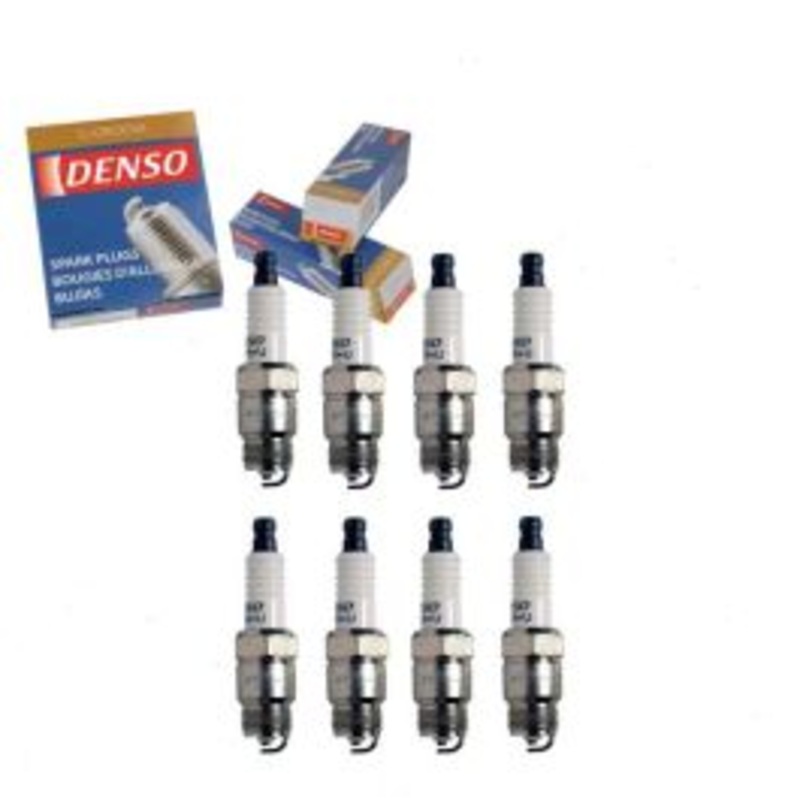 8 pc DENSO Standard U-Groove Spark Plugs for 1971-1986 Chevrolet K20 Suburban 5.0L V8