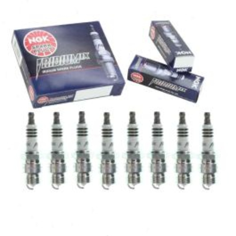 8 pc NGK Iridium IX Spark Plugs for 1955-1956 Ford Customline 4.4L V8