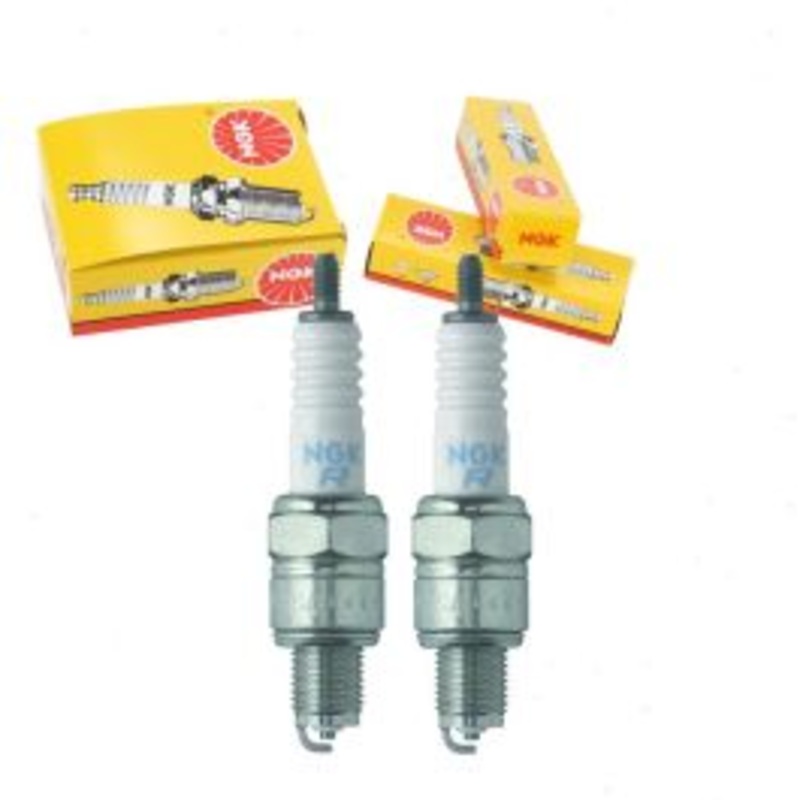 2 pc NGK Standard 1488 CR7HSA BLYB Spark Plugs