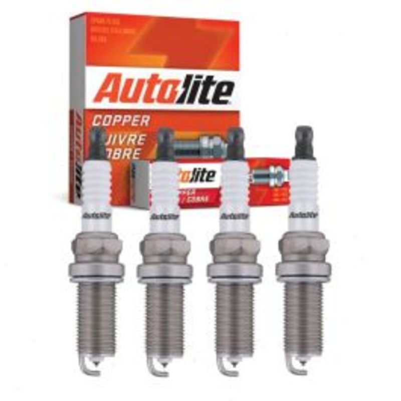 4 pc Autolite Copper Core Spark Plugs for 2013-2018 Toyota Avalon