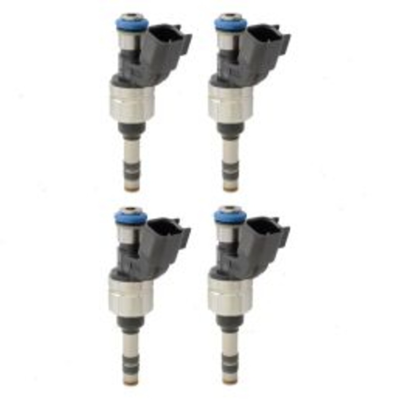 4 pc Hitachi Fuel Injectors for 2010 GMC Terrain 2.4L L4