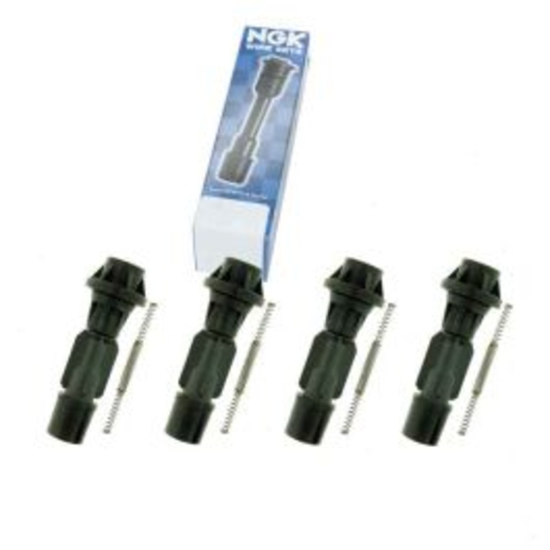 4 pc NGK Ignition Coil Boots for 2006-2013 Mazda 3 2.0L 2.3L 2.5L L4