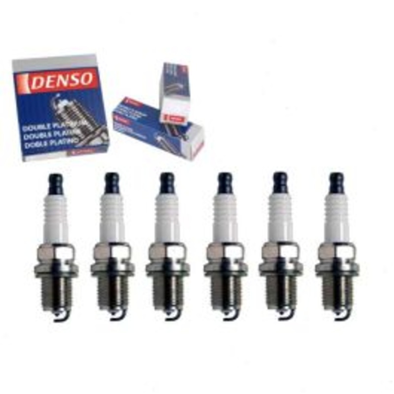 6 pc DENSO Double Platinum Spark Plugs for 1996-1998 Acura TL 3.2L V6