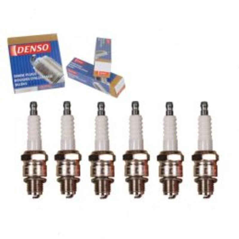 6 pc DENSO Standard 4054 W27FSR Spark Plugs