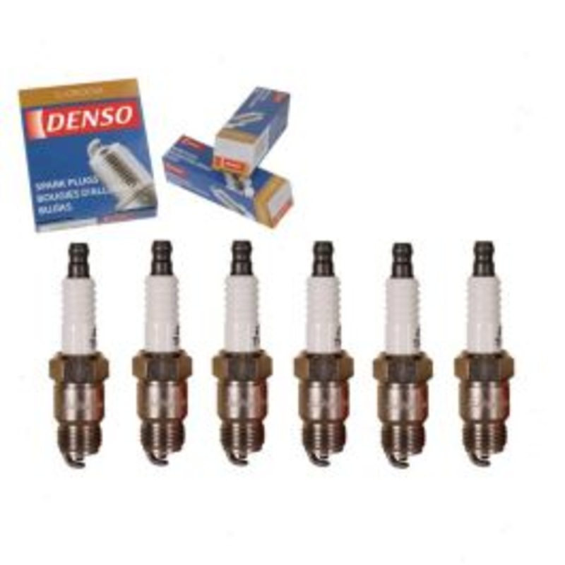 6 pc DENSO Standard U-Groove Spark Plugs for 1984-1986 Jeep Cherokee 2.8L V6