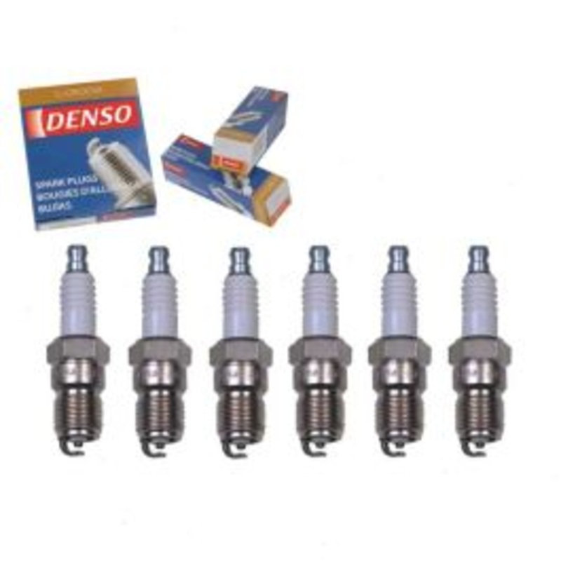 6 pc DENSO Standard U-Groove Spark Plugs for 1992-2004 Oldsmobile Silhouette 3.4L 3.8L V6