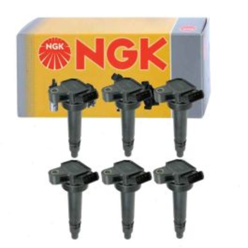 6 pc NGK 48966 U5068 Ignition Coils