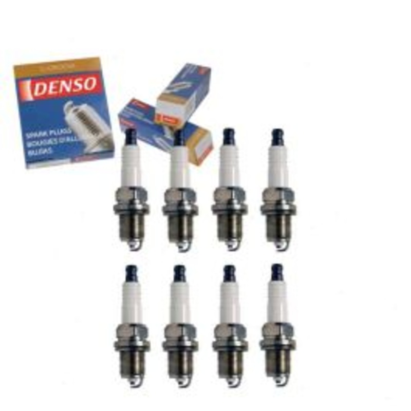 8 pc DENSO Standard U-Groove Spark Plugs for 1992-1993 Mercedes-Benz 400E 4.2L V8