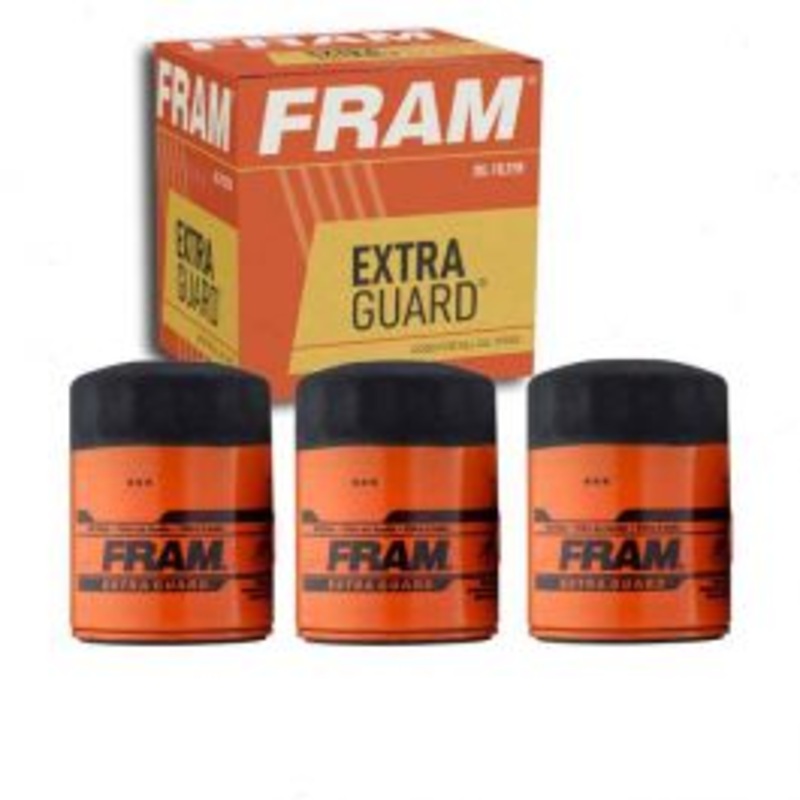 3 pc FRAM Extra Guard PH9837 Engine Oil Filters