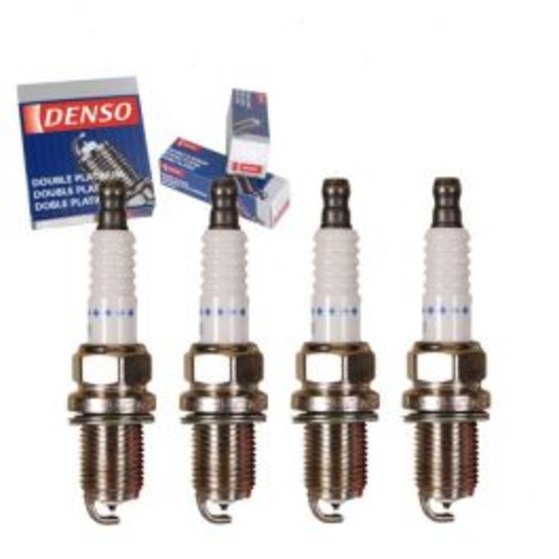 4 pc DENSO Double Platinum Spark Plugs for 1993-1998 Saturn SC2 1.9L L4