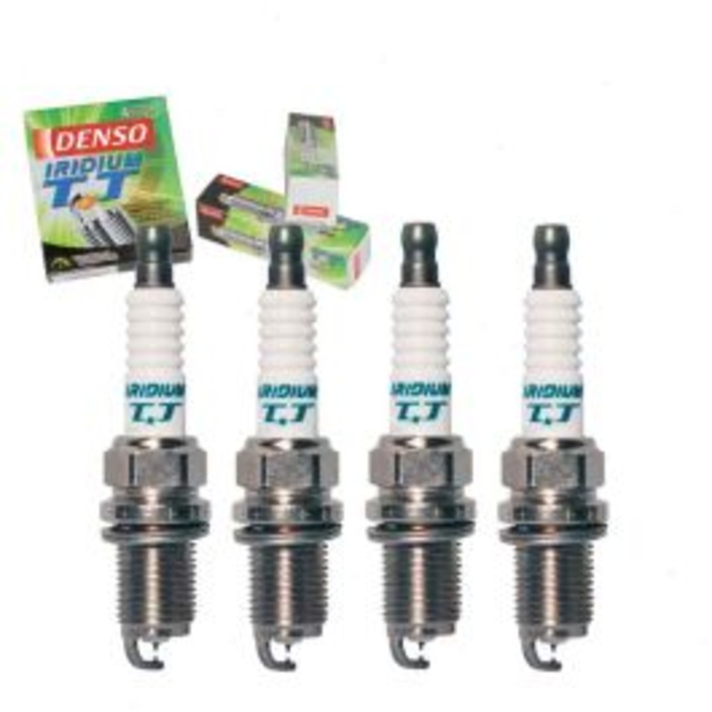 4 pc DENSO Iridium TT Spark Plugs for 1992-1998 Suzuki Sidekick 1.6L 1.8L L4