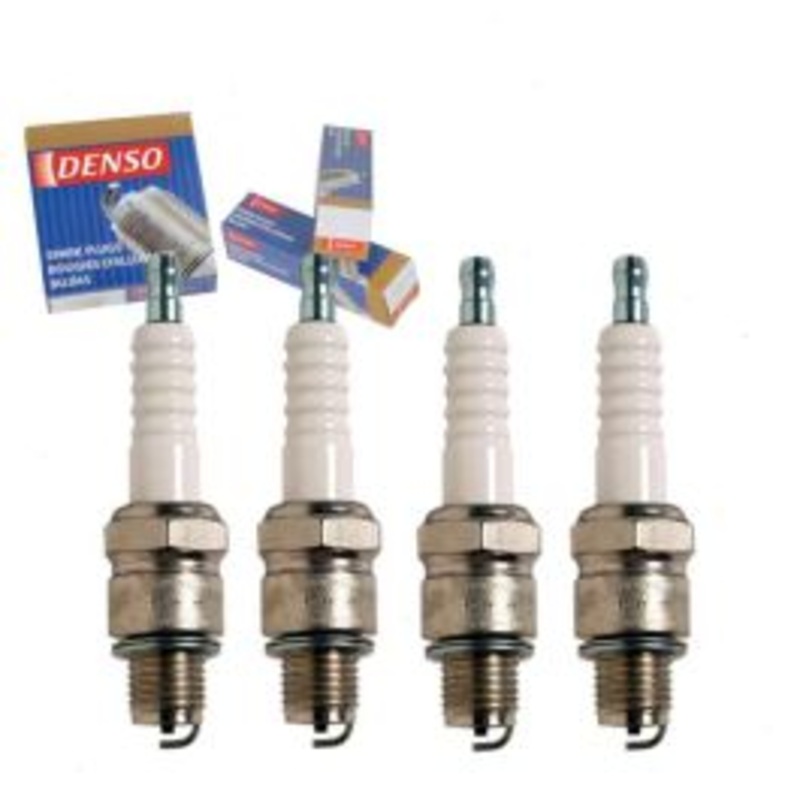 4 pc DENSO Standard Spark Plugs for 1973-1974 Volkswagen Thing 1.6L H4