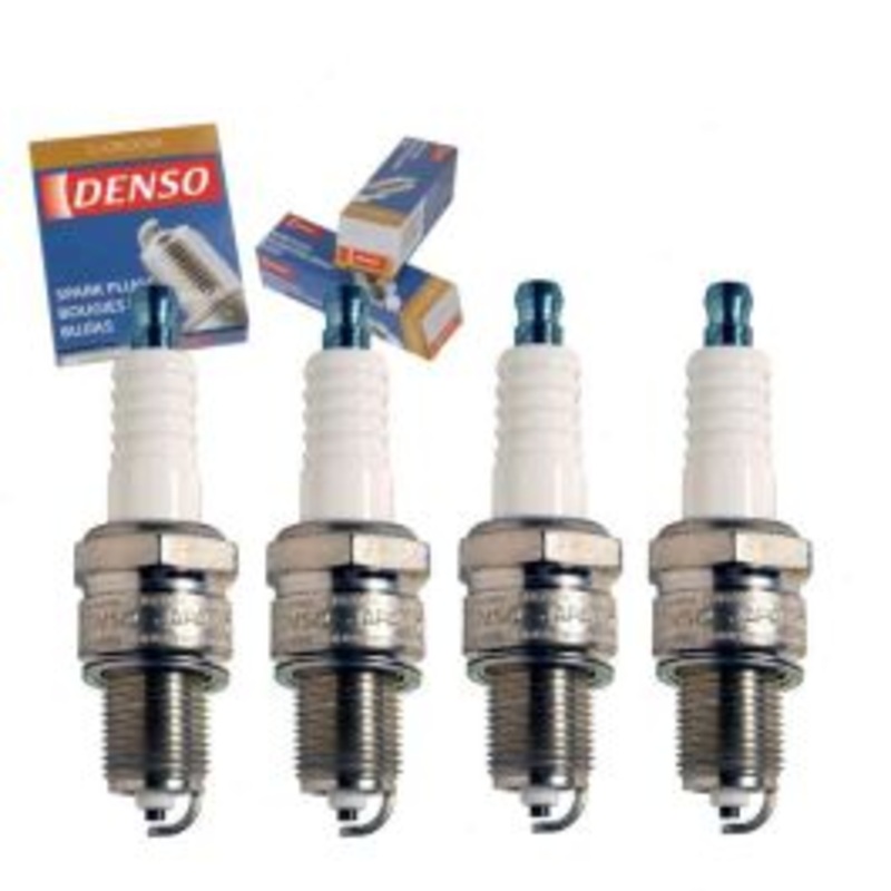 4 pc DENSO Standard U-Groove Spark Plugs for 1976 Buick Opel 1.8L L4