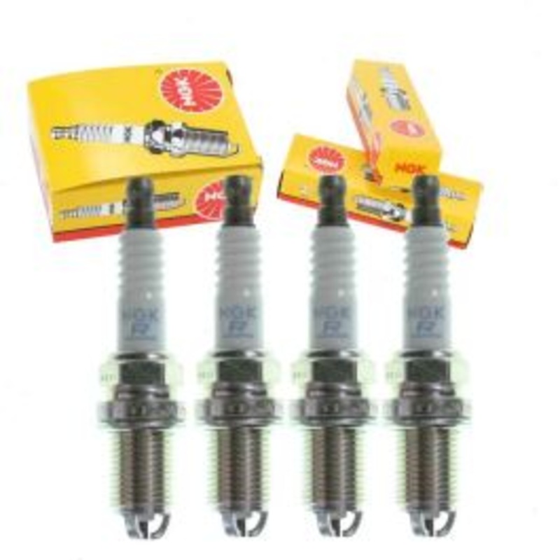 4 pc NGK Standard Spark Plugs for 1987-1989 Volkswagen Golf 1.8L L4
