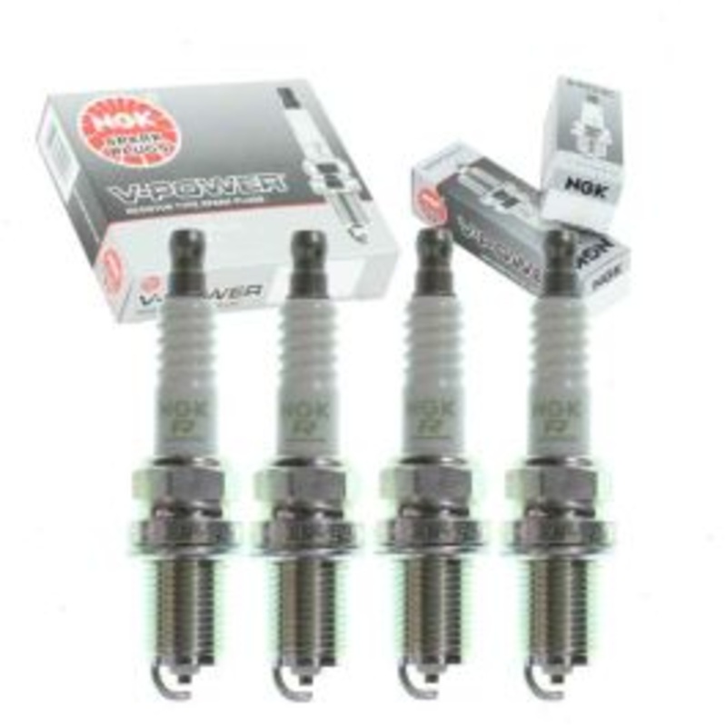 4 pc NGK V-Power Spark Plugs for 2008-2012 Scion xB 2.4L L4