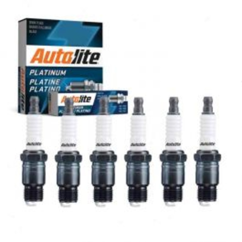 6 pc Autolite Platinum Spark Plug for 1979-1986 GMC C3500 4.8L L6