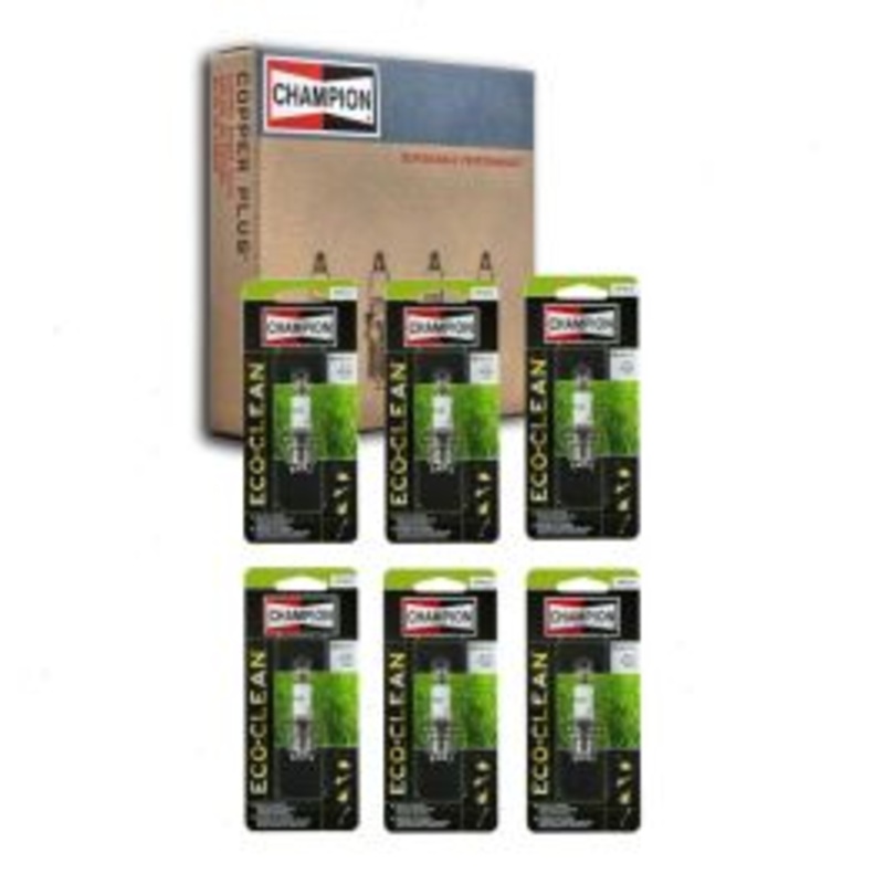 6 pc Champion 851ECO Spark Plugs
