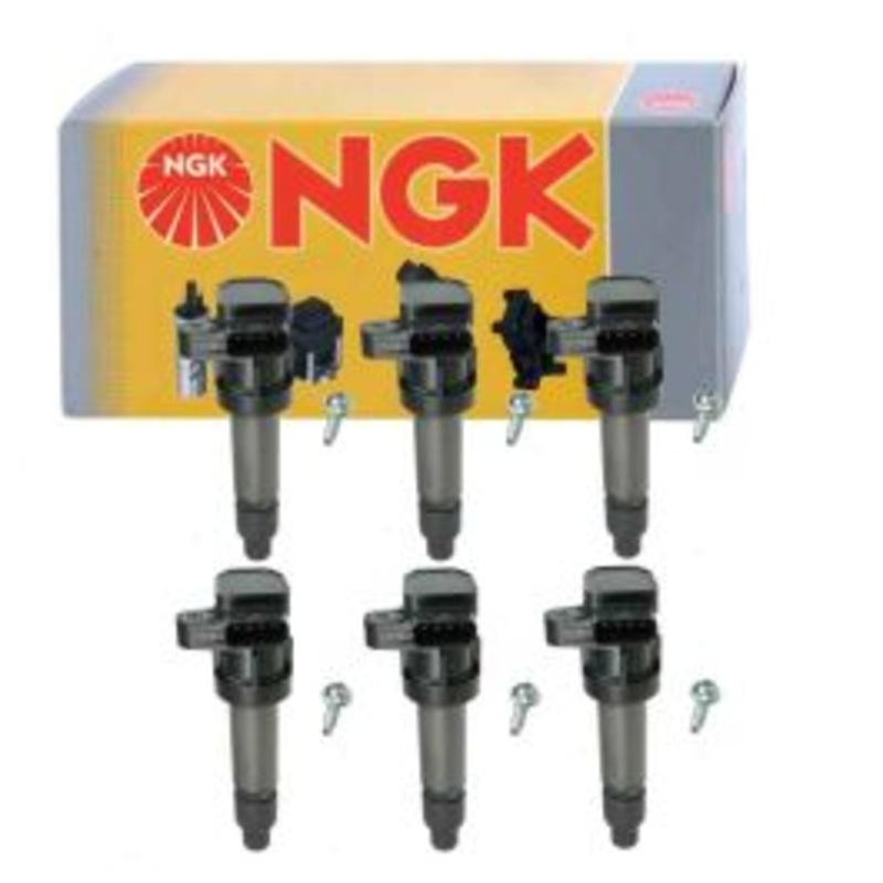6 pc NGK 48718 U5185 Ignition Coils