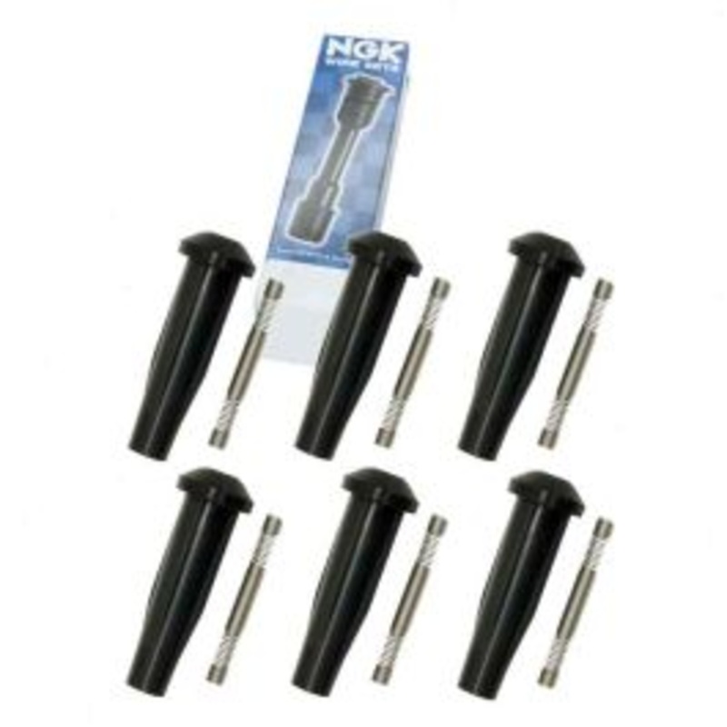6 pc NGK 58939 Ignition Coil Boots