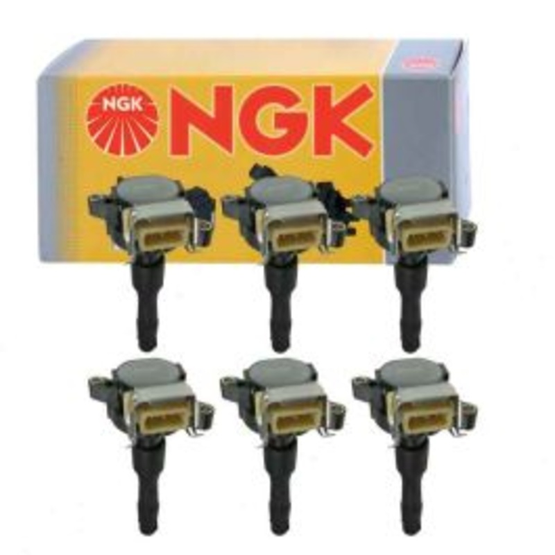 6 pc NGK Ignition Coils for 1996-2000 BMW 328i 2.8L L6