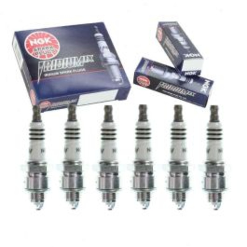 6 pc NGK Iridium IX Spark Plugs for 1966 Jeep FC150 3.7L V6