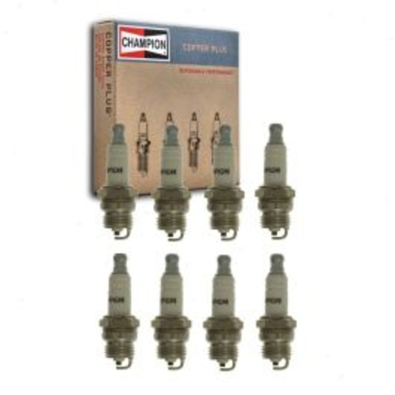 8 pc Champion Copper Plus 855C DJ7Y Spark Plugs