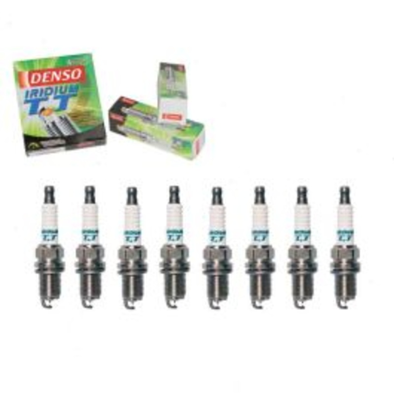 8 pc DENSO Iridium TT Spark Plugs for 2003-2009 Land Rover Range Rover 4.2L 4.4L V8