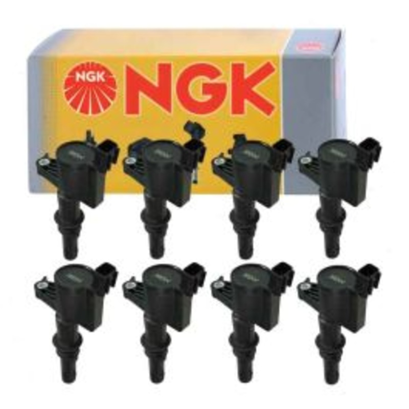 8 pc NGK Ignition Coils for 2006-2008 Lincoln Mark LT 5.4L V8