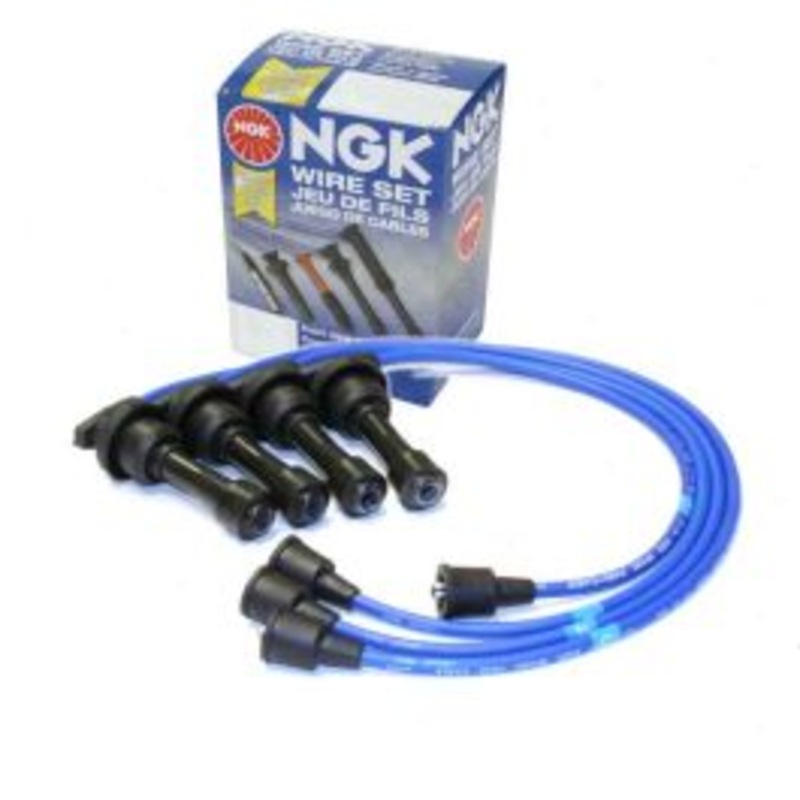 NGK Spark Plug Wire Set for 1989-1992 Mitsubishi Galant 2.0L L4