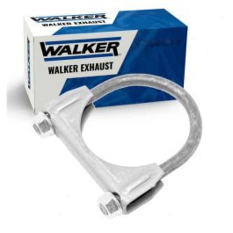 Walker Muffler Right To Tail Pipe Right Exhaust Clamp for 1982-1986 GMC C3500 6.2L V8