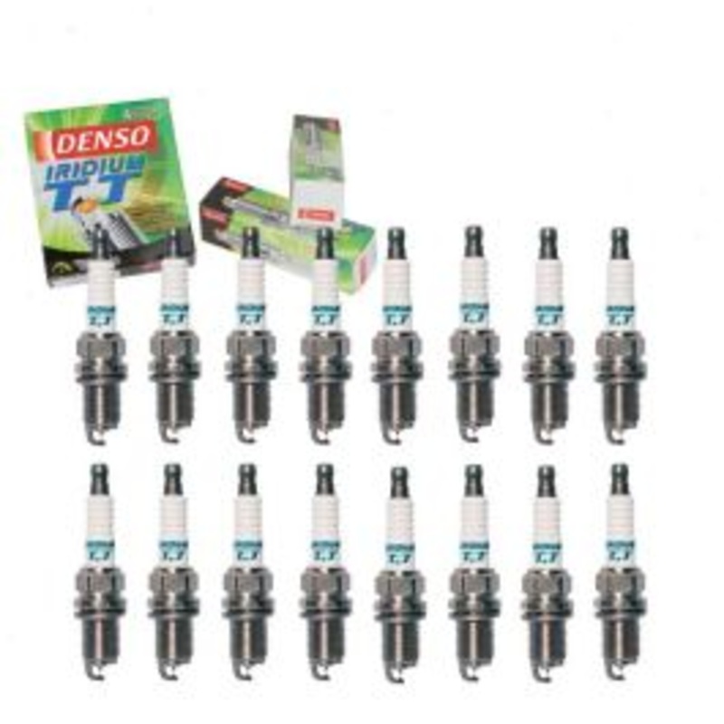 16 pc DENSO Iridium TT Spark Plugs for 2009-2015 Jeep Grand Cherokee 5.7L V8