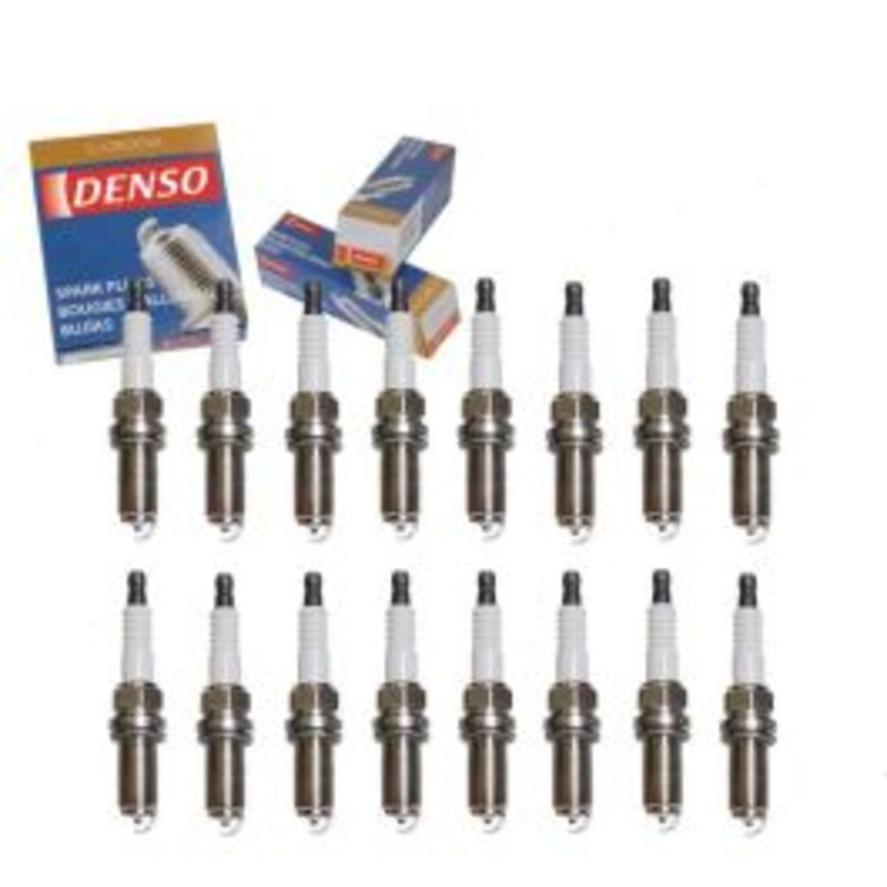 16 pc DENSO Standard U-Groove Spark Plugs for 2010-2015 Dodge Charger 5.7L V8