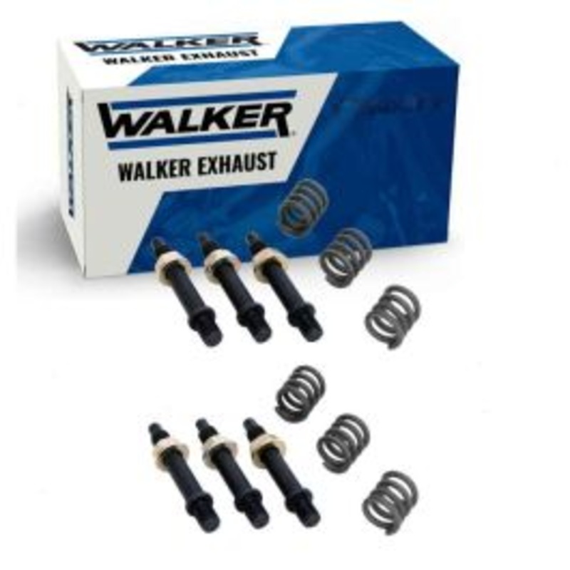2 pc Walker Exhaust Bolt & Springs for 1991-1995 GMC K2500 7.4L V8
