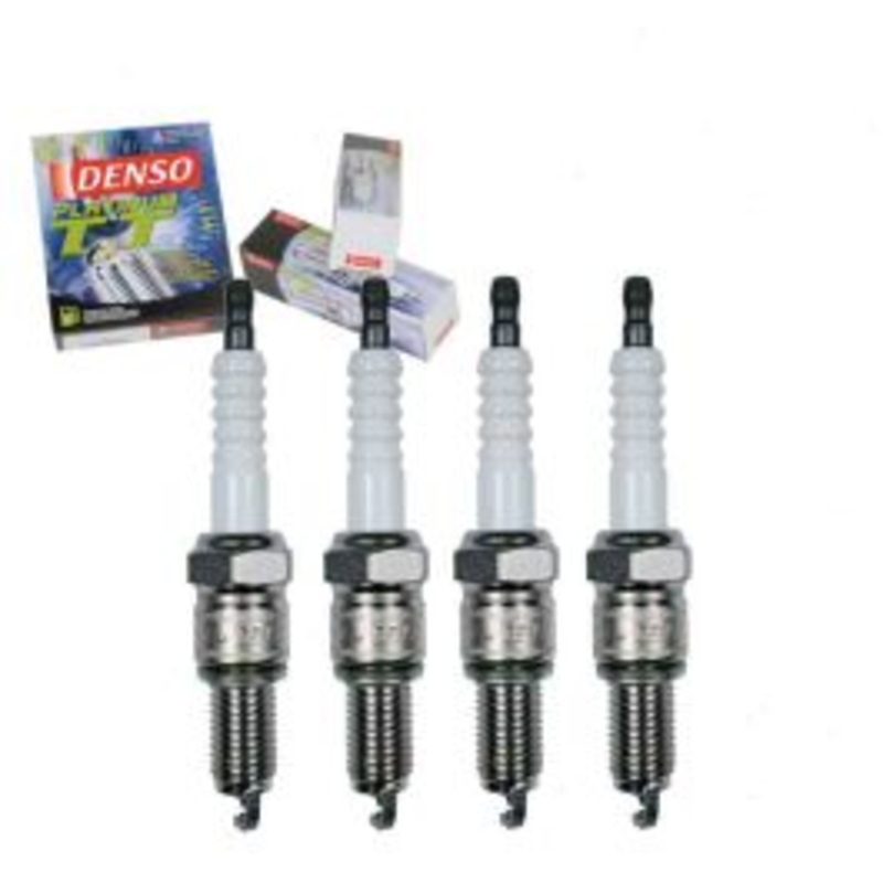4 pc DENSO Platinum TT Spark Plugs for 1979-1987 Mazda B2000 2.0L L4