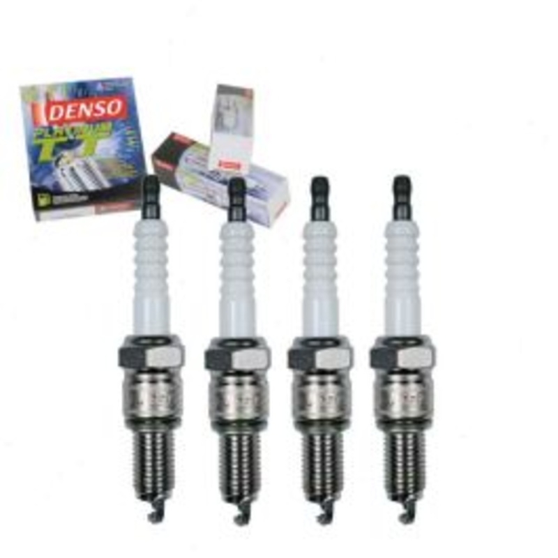 4 pc DENSO Platinum TT Spark Plugs for 1987-1994 Dodge Shadow 2.2L 2.5L L4