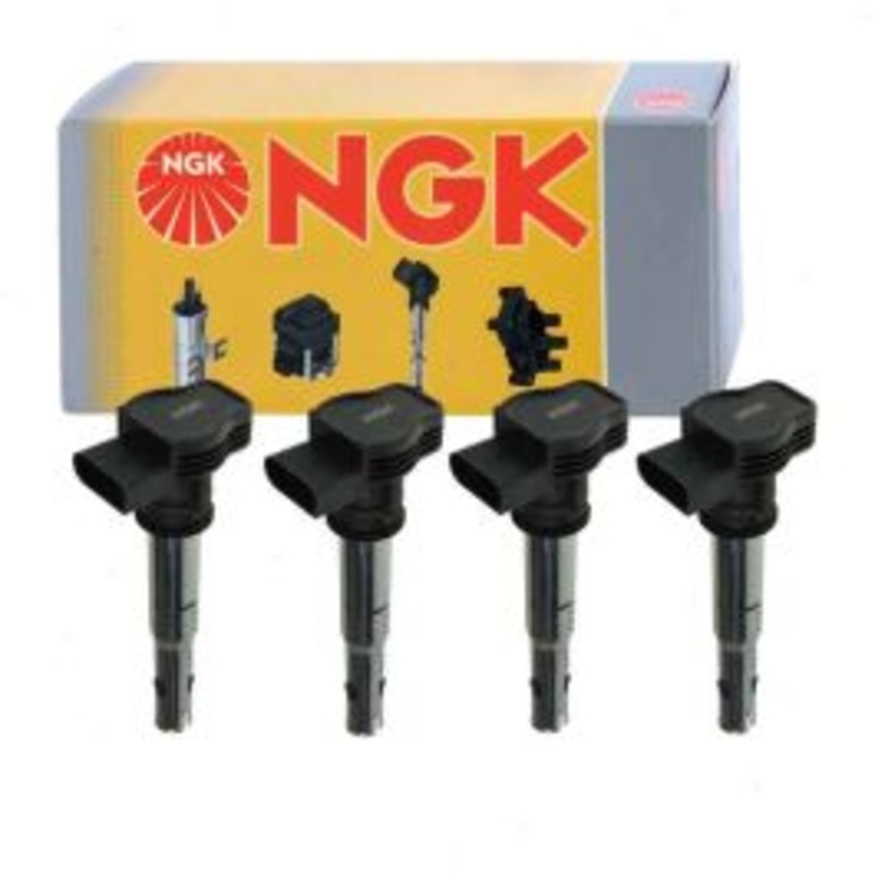 4 pc NGK Ignition Coils for 2012-2013 Volkswagen Beetle 2.0L L4