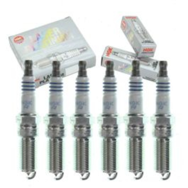 6 pc NGK Laser Platinum Spark Plugs for 2005-2010 Buick Allure 3.0L 3.6L V6