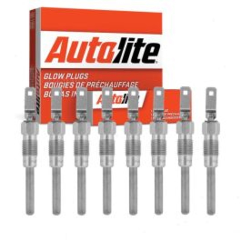 8 pc Autolite Diesel Glow Plugs for 1987 Chevrolet V20