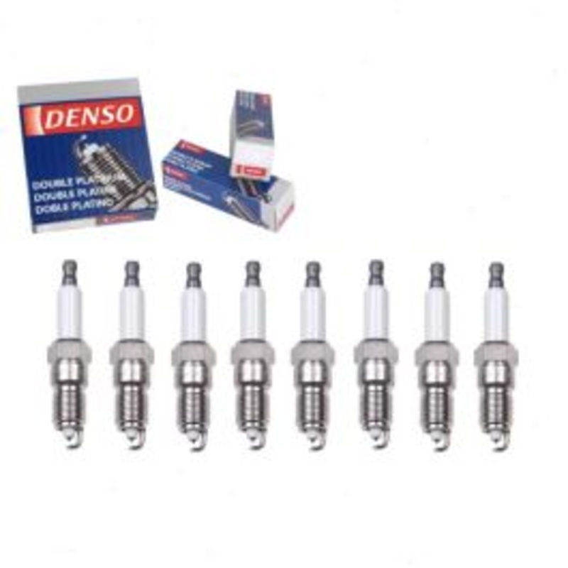 8 pc DENSO Double Platinum Spark Plugs for 2001-2006 GMC Sierra 2500 HD 8.1L V8