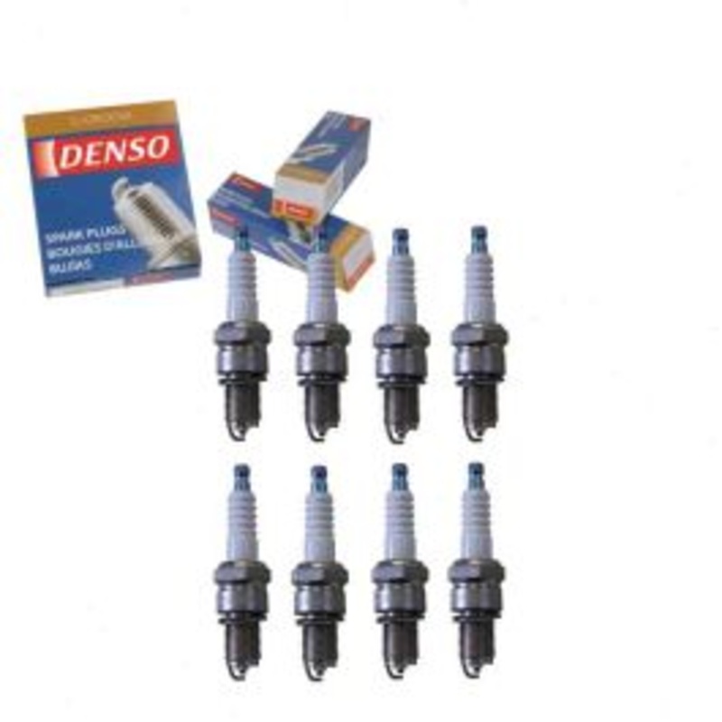 8 pc DENSO Standard U-Groove Spark Plugs for 1985-1986 Jeep Grand Wagoneer 5.9L V8