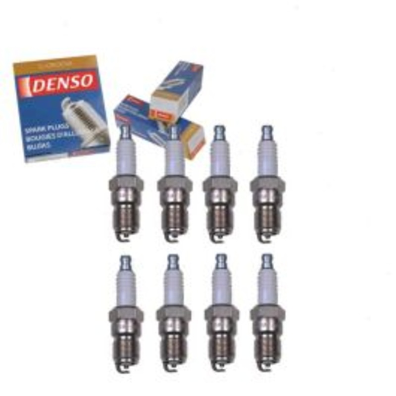 8 pc DENSO Standard U-Groove Spark Plugs for 1996-1999 GMC C2500 Suburban 5.7L 7.4L V8